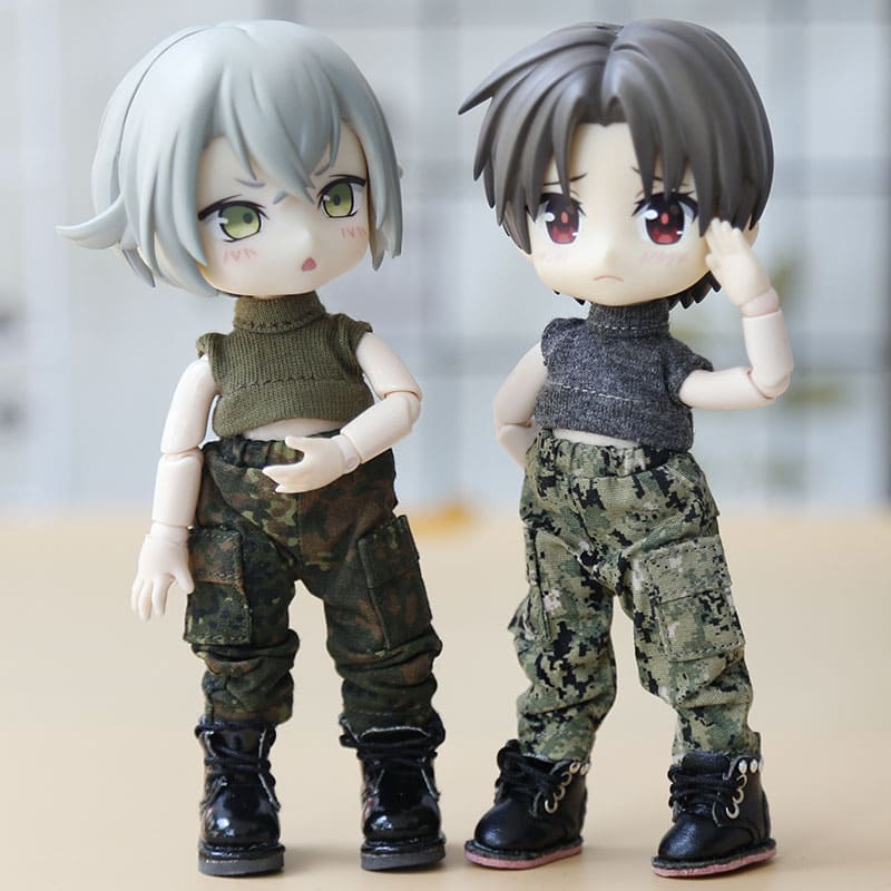 楽天市場】オビツ11 ドール 人形 服 衣装 パンツ 迷彩 ミリタリー