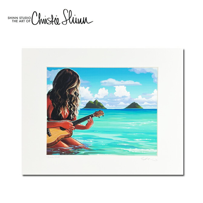 楽天市場】クリスティシン アートプリント ISLAND STYLE 28.0×35.5cm