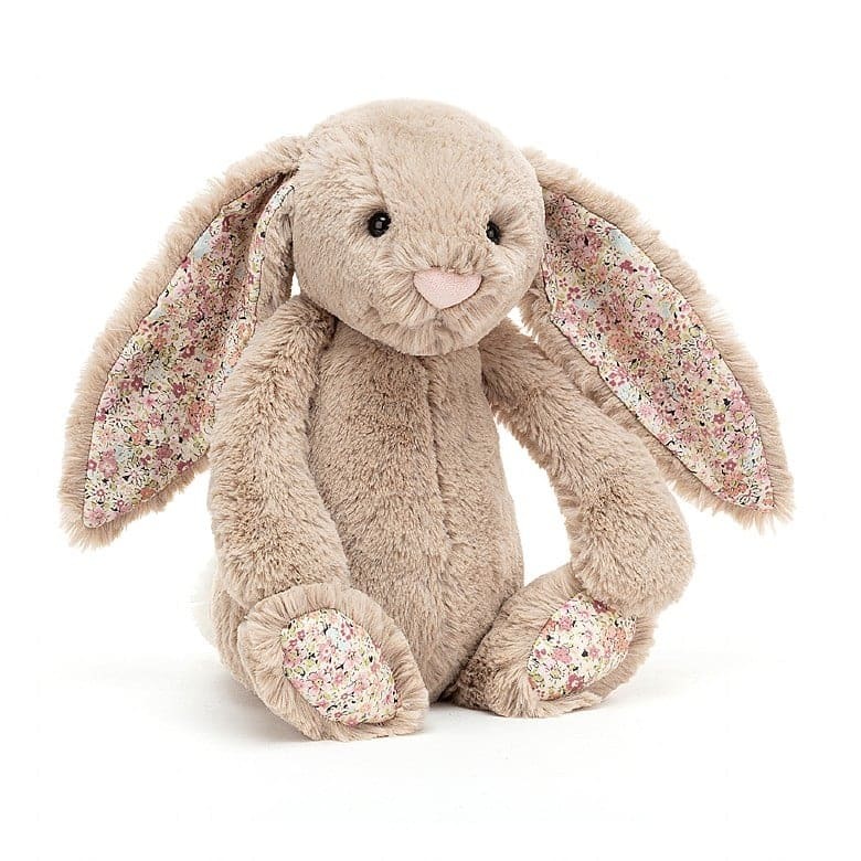 楽天市場】jellycat うさぎ ぬいぐるみ リバティ 花柄 ピンク 白