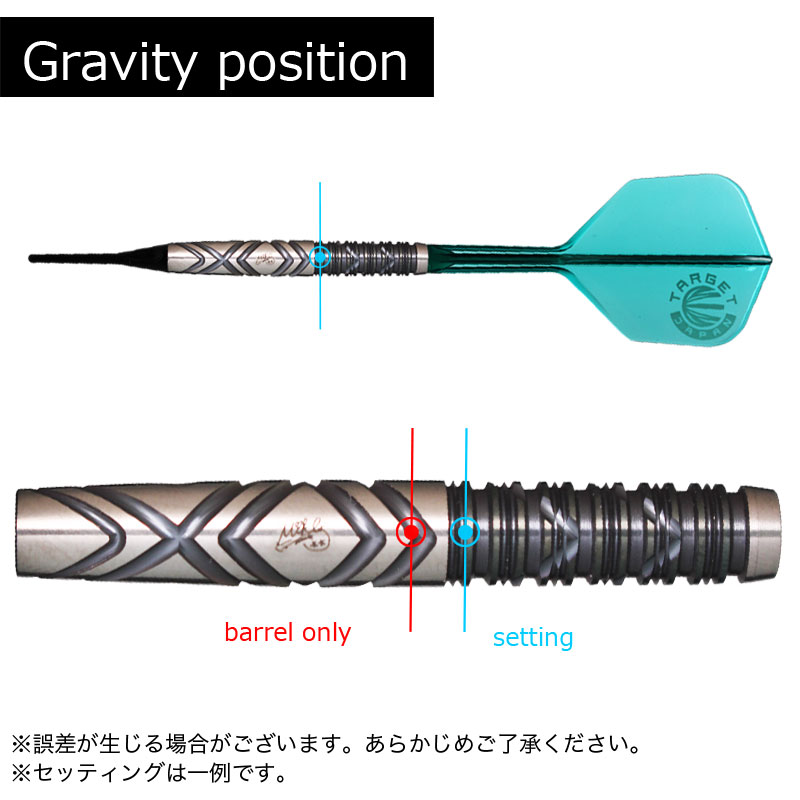 楽天市場】ダーツ バレル ミラクル G6 鈴木未来 ターゲット TARGET