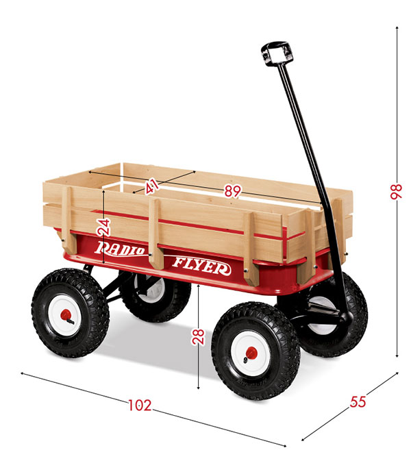 楽天市場】【楽天1位】Radio Flyer ラジオフライヤー スチール