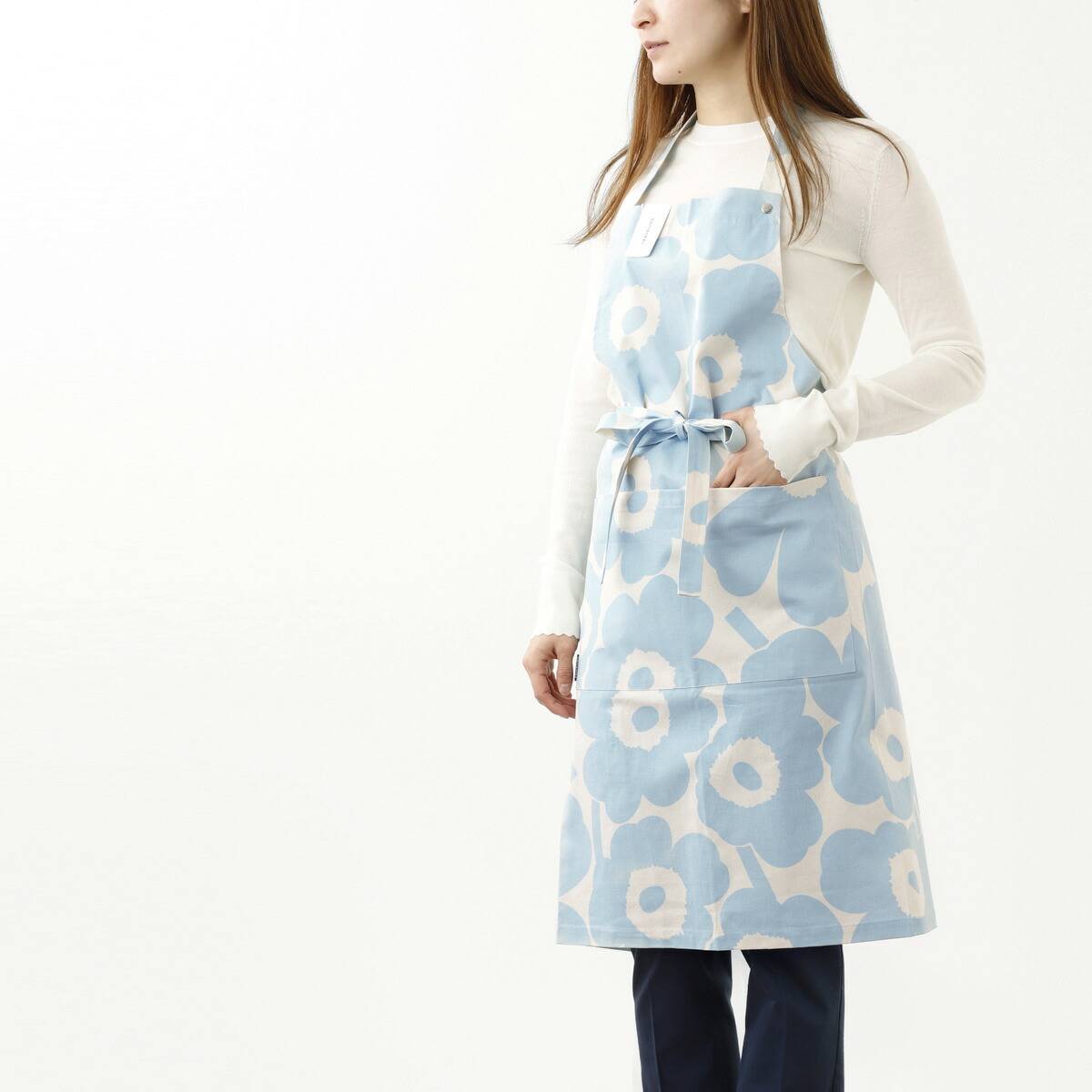 楽天市場】『ネコポス対応(2点まで)』マリメッコ marimekko エプロン