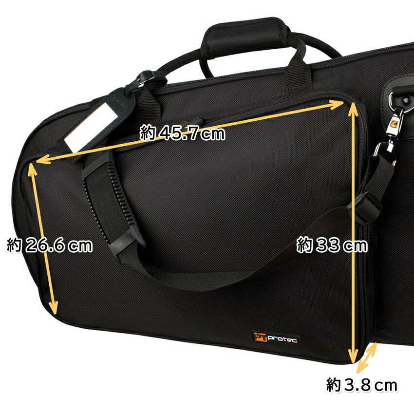 楽天市場】PROTEC プロテック ユーフォニアム用ケース ギグバック C242
