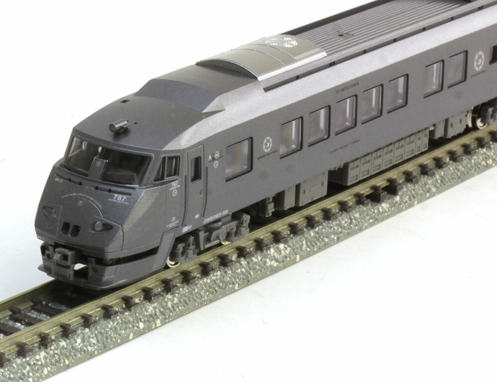 KATO 10-1540 4245-3 787系<アラウンド・ザ・九州> ⑥ 787系「アラウンド・ザ・九州」が入線しました。KATO 10-1540 7両