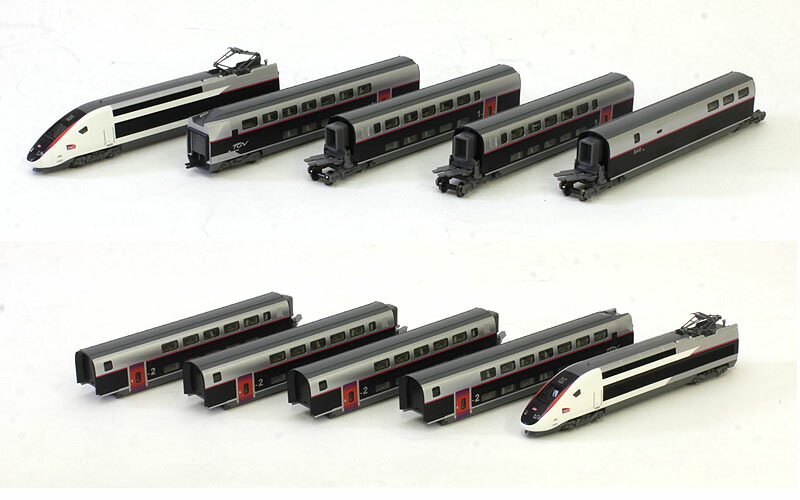 楽天市場】TGV Duplex（デュープレックス） 新塗装 10両セット【KATO
