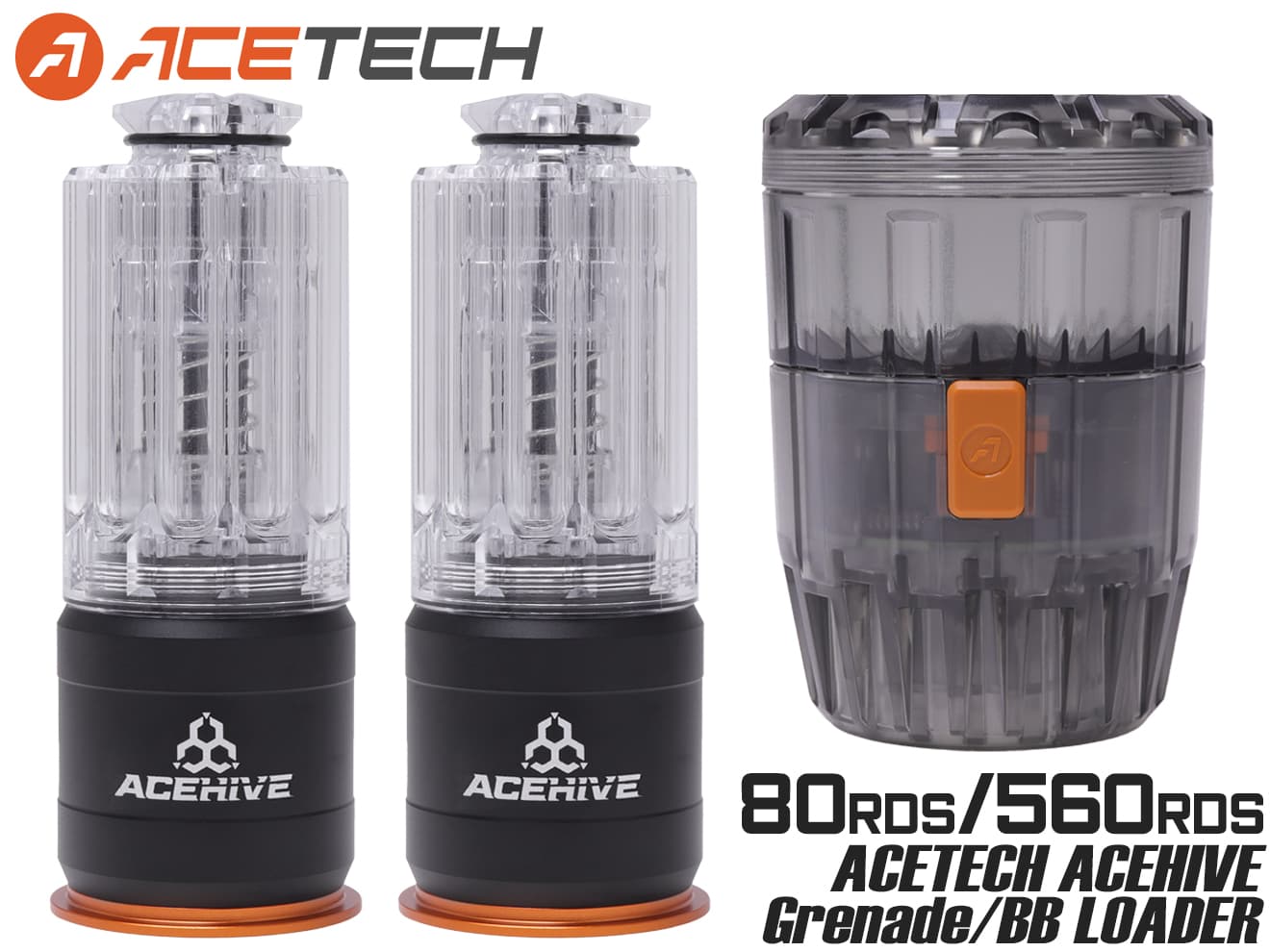 楽天市場】ACETECH 40mmグレネード ACEHIVE 80Rds スターターパック