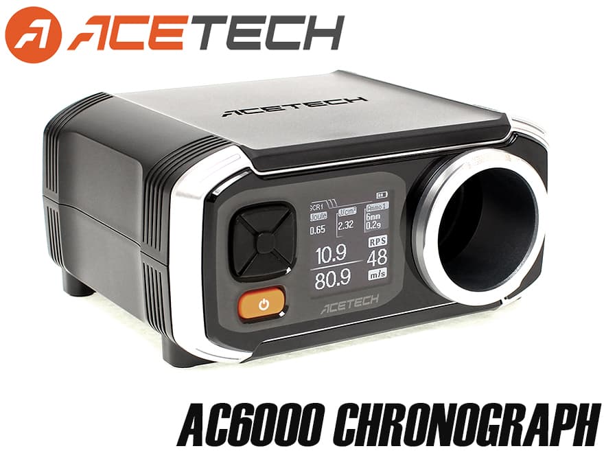 楽天市場】【1年間保証＆日本語取説付】ACETECH AC6000 弾速計◇アルミ