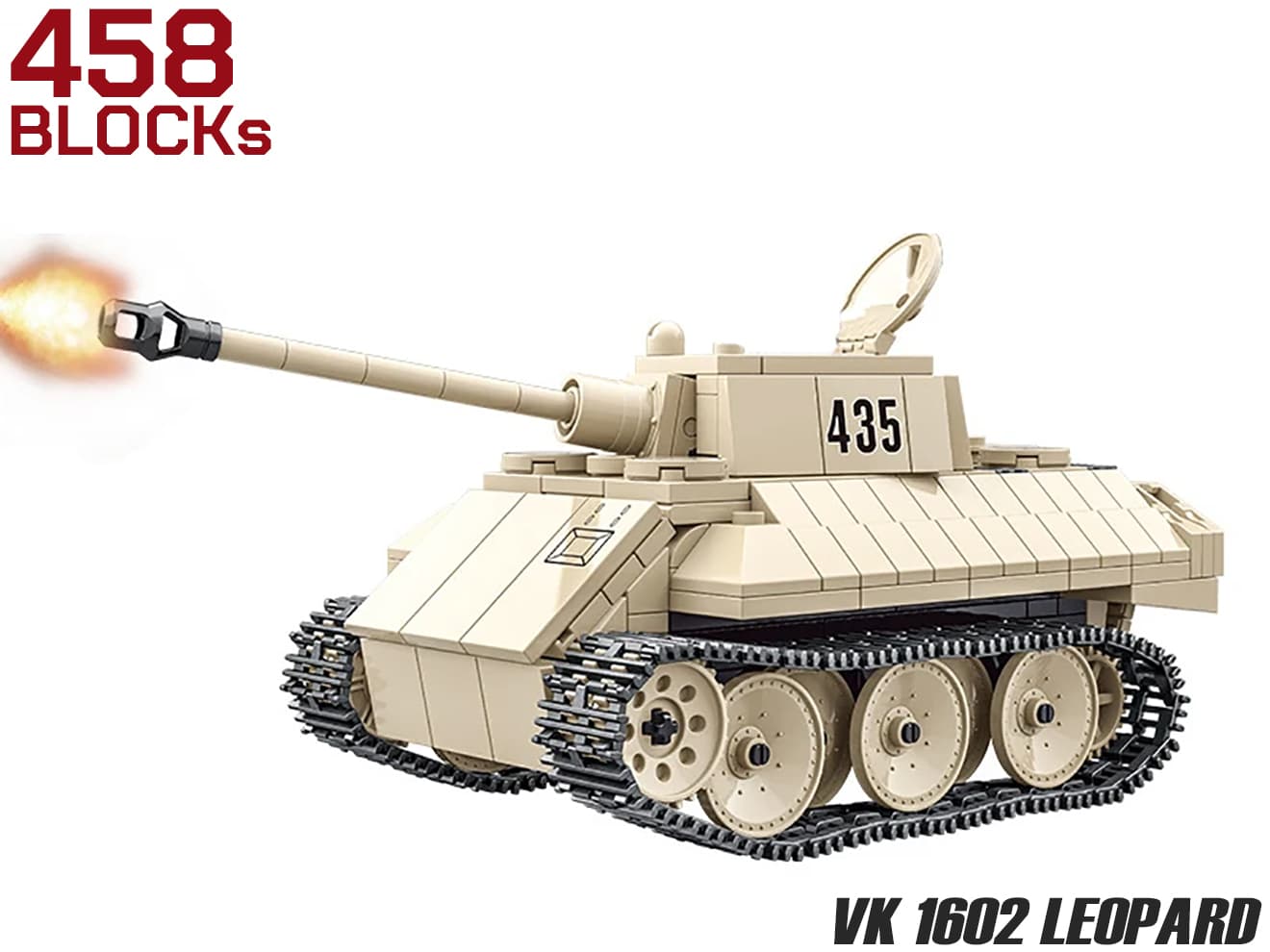 楽天市場】AFM VK 1602 レオパルド偵察用軽戦車 458Blocks◇ドイツ軍