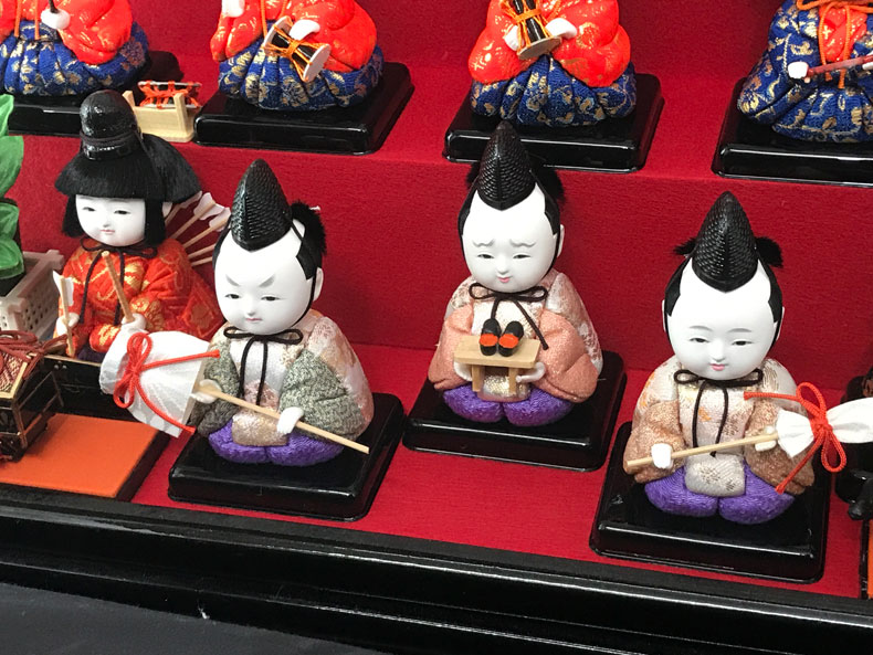 楽天市場】江戸木目込作家 翠豊作 雛人形 桜十五人 木目込十五人揃い