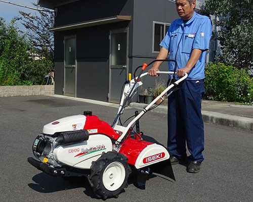 楽天市場】【在庫品】イセキアグリ ミニ耕うん機 菜ゆうき KGR603SDUH