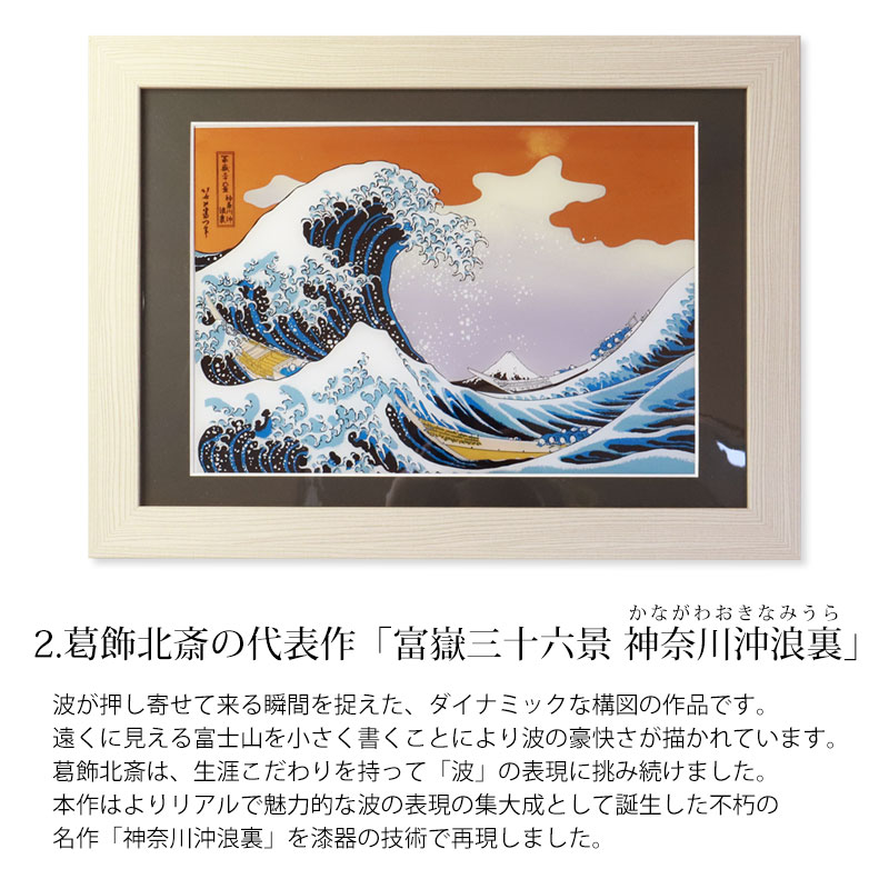 楽天市場】【5％クーポン配布中 23日まで】 絵画 浮世絵 額縁 付き