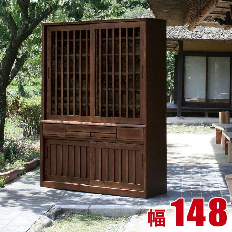 キッチンボード 食器棚 引き戸 150」の人気商品一覧 | 安い商品を通販