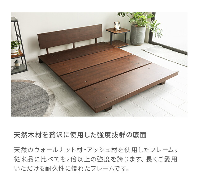 楽天市場】【10%OFF｜期間限定特大セール】 ベッド セミダブルベッド