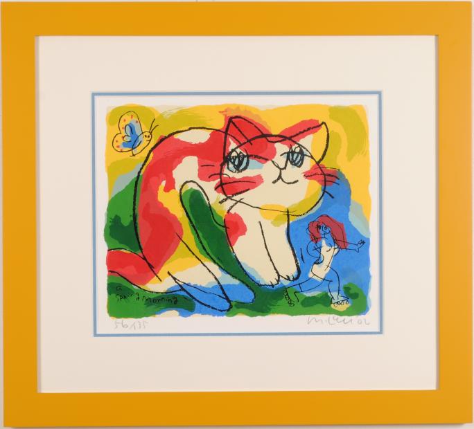マイケルルー INTERIOR WIT RISING FISH 版画 リトグラフ 楽天市場】 お勧め作家 > マイケル・ルー : アートギャラリーモトカワ