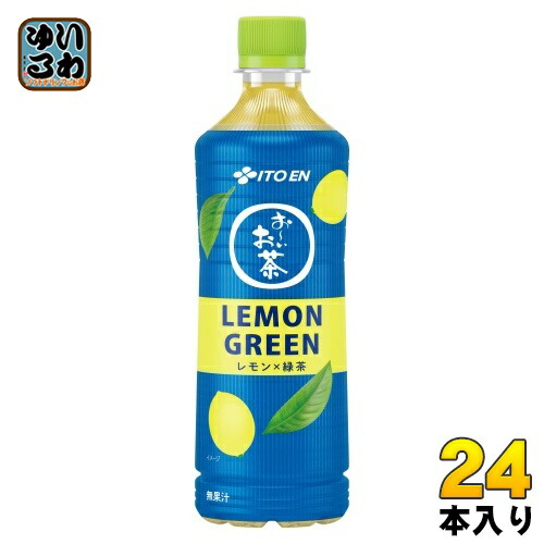 楽天市場】伊藤園 おーいお茶 レモングリーン 600ml ペットボトル 24本