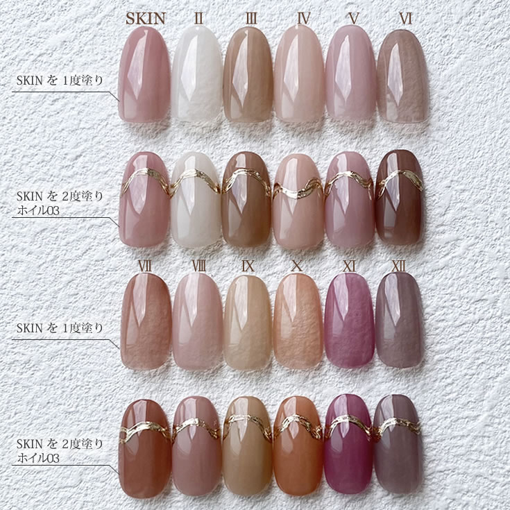 楽天市場】□カラージェル SKIN-VI MOMO by nail for all 10g （スキン