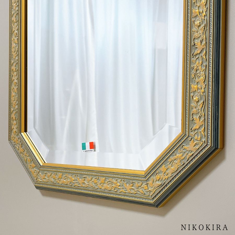 楽天市場】【100円OFFクーポンあり】 鏡 壁掛け イタリア 姿見 鏡
