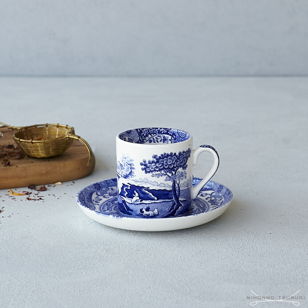 楽天市場】スポード (Spode) ブルーイタリアン コーヒーカップ