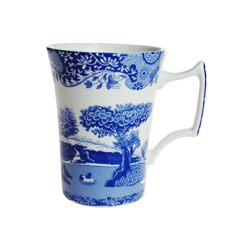 楽天市場】スポード (Spode) ブルーイタリアン コテージマグ 0.28L