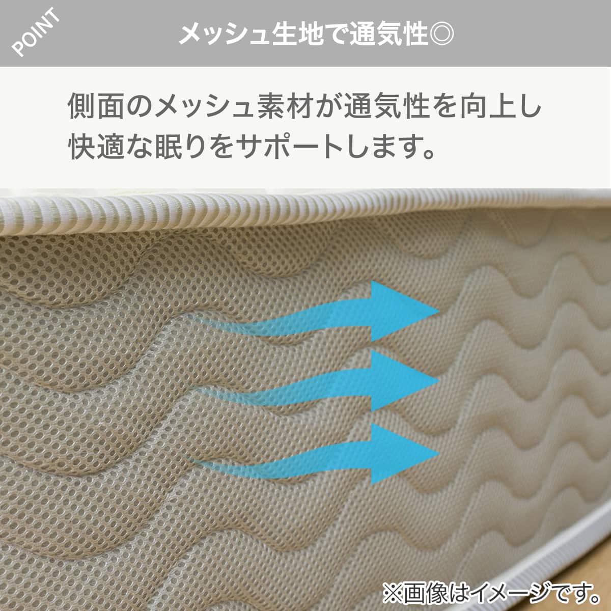 楽天市場】セミダブル ダブル クイーン 圧縮ポケットコイルマットレス
