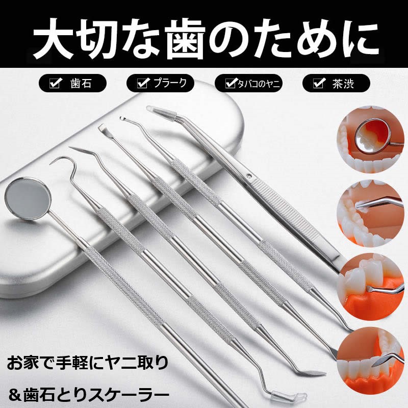 楽天市場】【送料無料】 歯科ツールセット 6点セット 歯科 歯 口腔