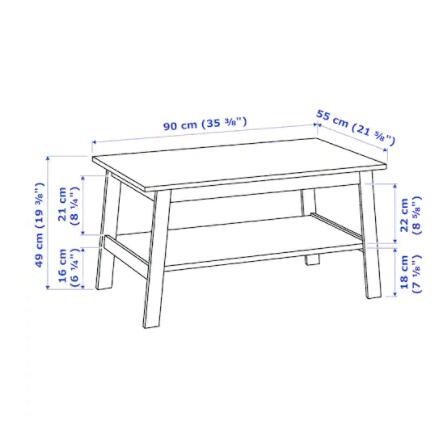 楽天市場】IKEA イケア LUNNARP ルンナルプ コーヒーテーブル
