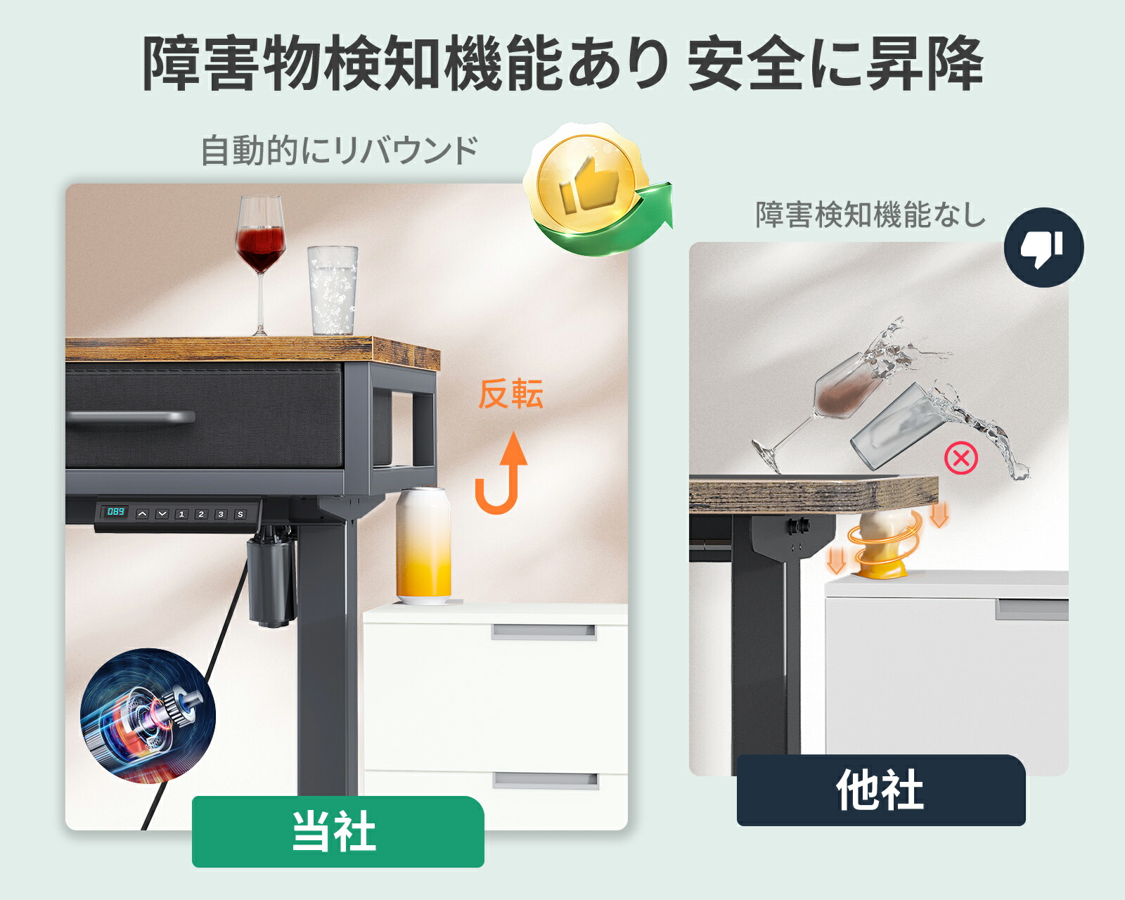 楽天市場】＼／送料無料 昇降デスク 電動 昇降式デスク 幅120 デスク