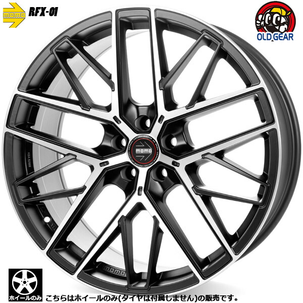 楽天市場】【ホイール単品】モモ MOMO RFX-01 21インチ 11.0J +38