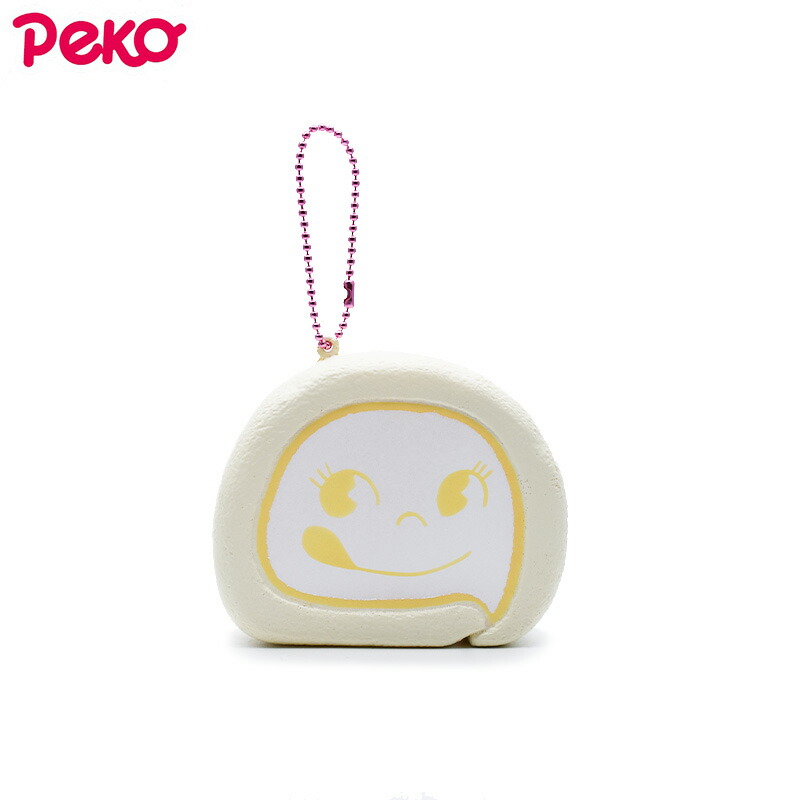 楽天市場】ペコちゃん ロールケーキ ぷにぷにマスコット スクイーズ