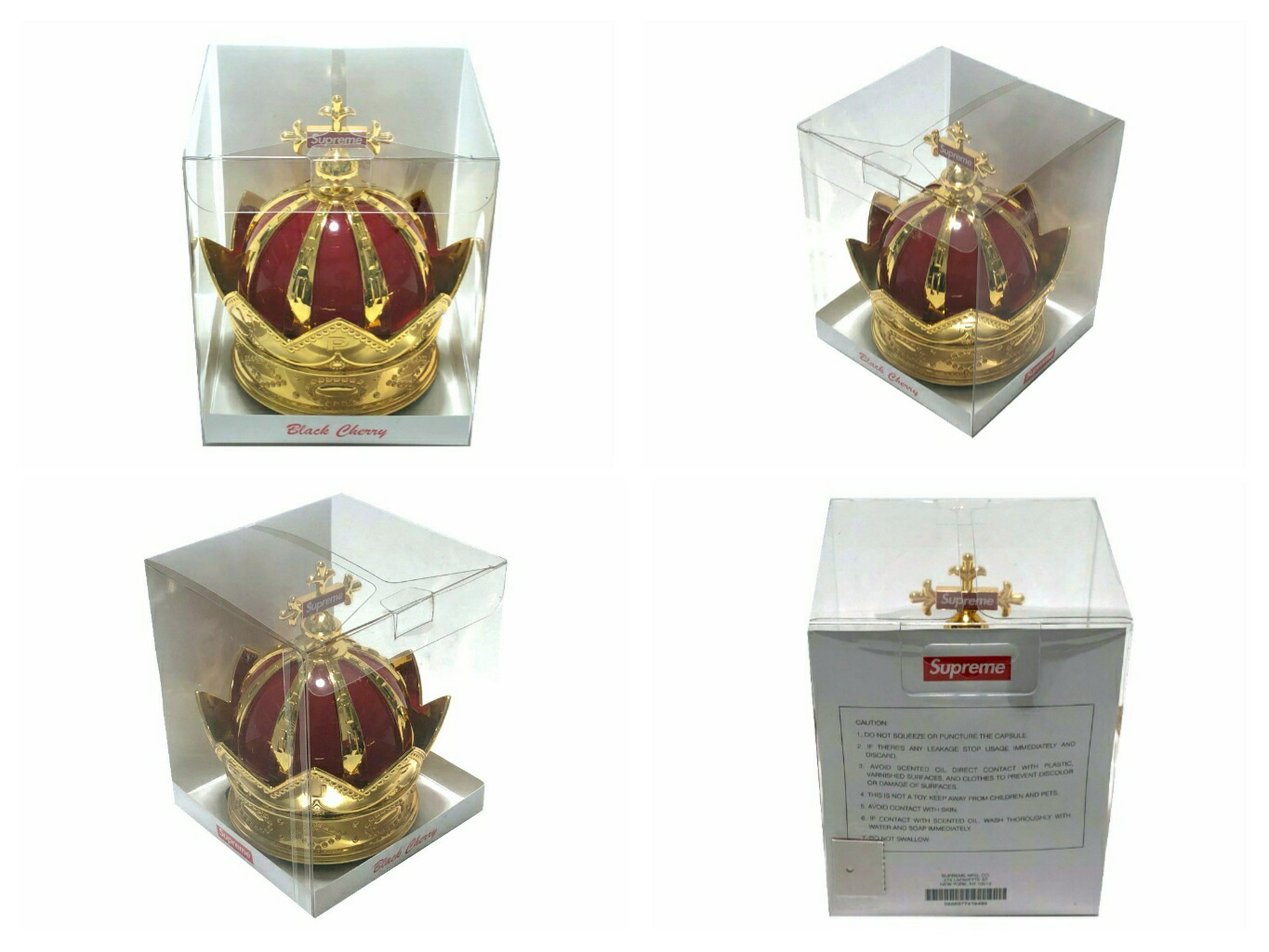 楽天市場】SUPREME シュプリーム 19SS 新品 赤 Crown Air Freshener