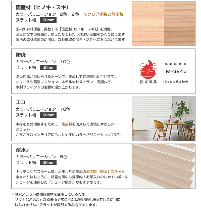 楽天市場】木製ブラインド ウッドブラインド オーダー ブラインド