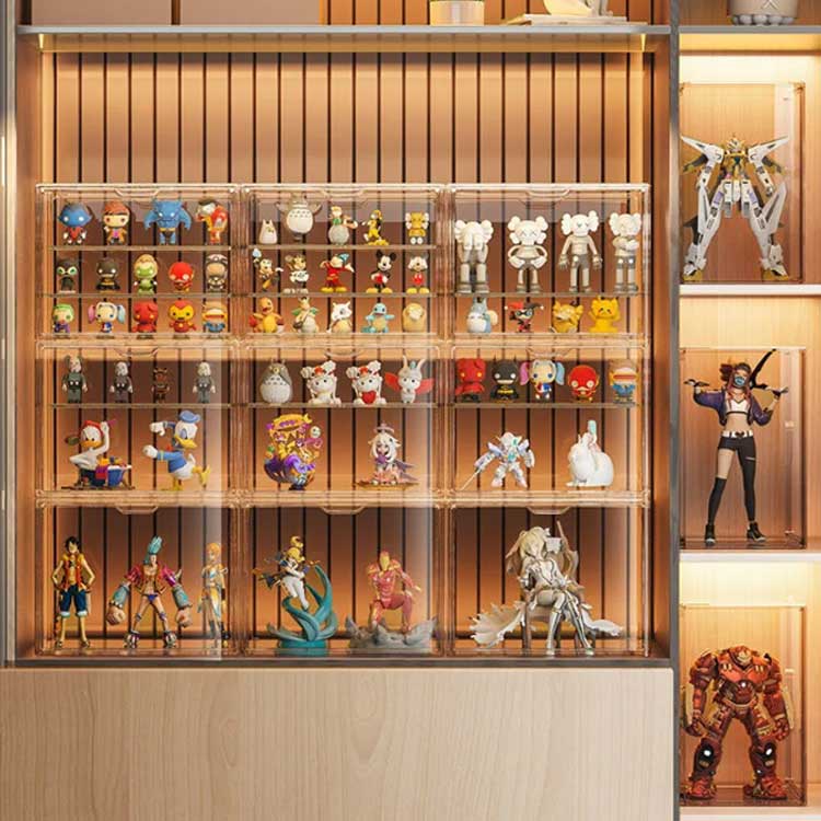 楽天市場】フィギュアケース マグネット式 コレクションケース ビッグ