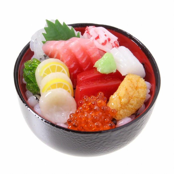 楽天市場】【メール便不可】食品サンプル屋さんのマグネット（海鮮丼