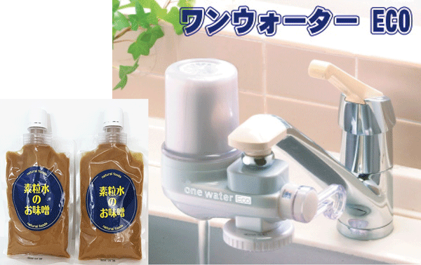 楽天市場】【特典付き】◇素粒水を創る浄水器・ワンウォーターECO