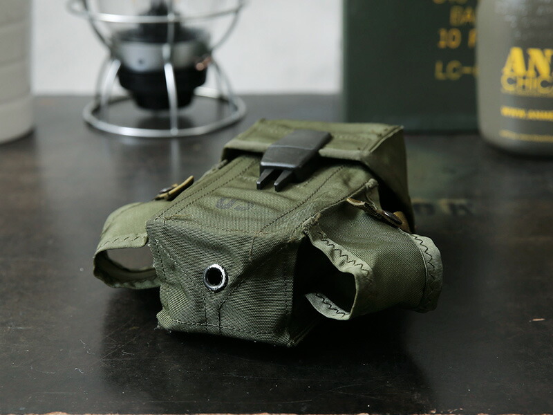 楽天市場】☆実物 USED 米軍 M-16 30連 マガジンポーチ OD【クーポン