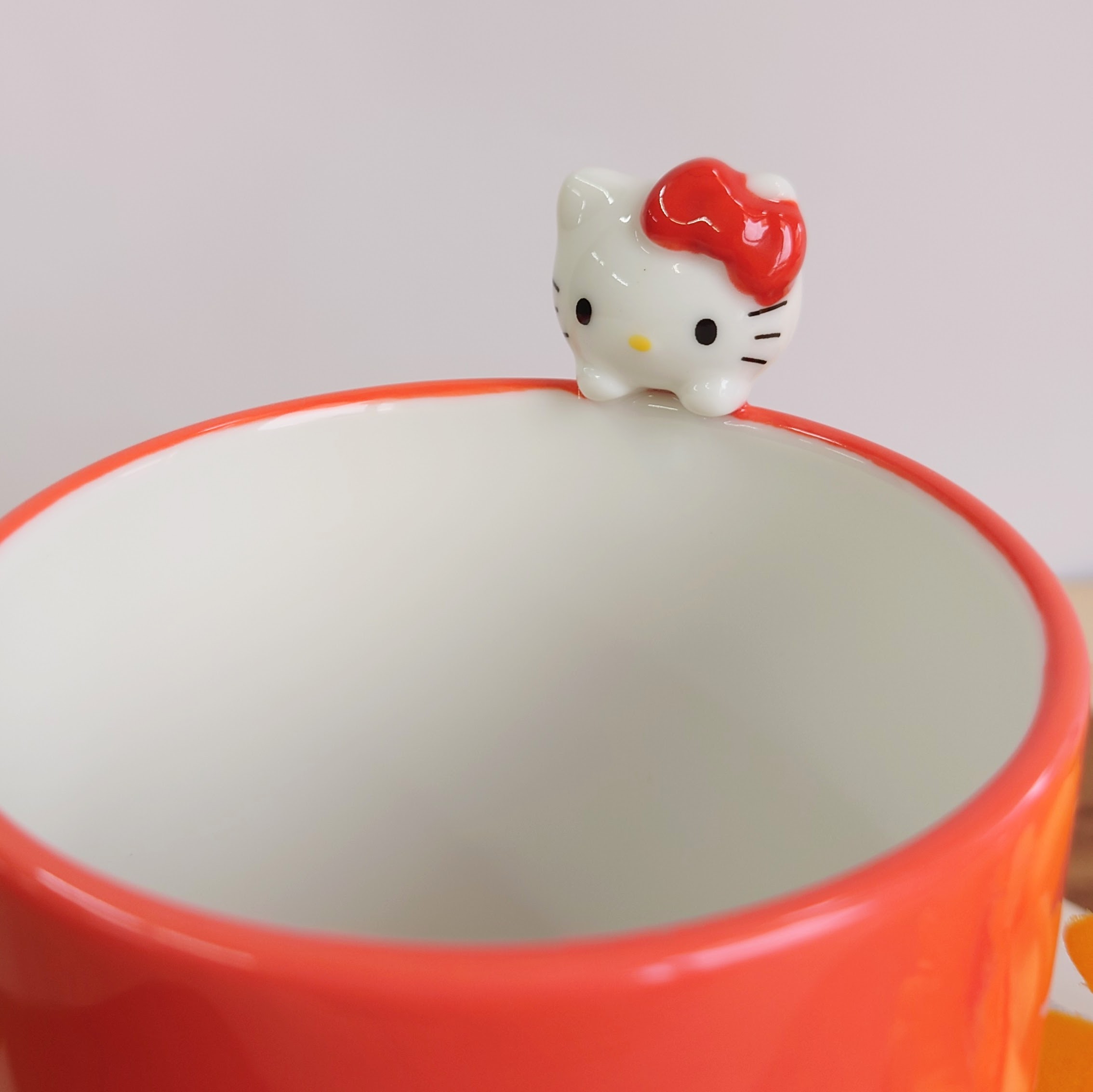 楽天市場】ハローキティ フィギュア付き マグ マグカップ のっかり