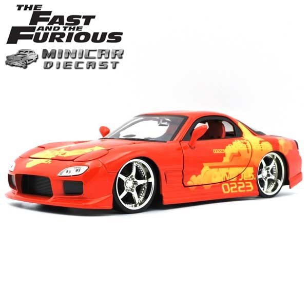 楽天市場】1/24 ワイルドスピード 箱入り ミニカー ORANGE JLS MAZDA