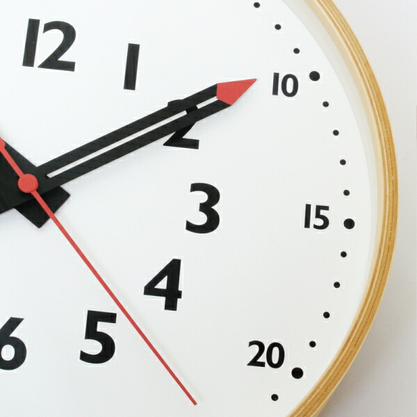 楽天市場】Lemnos タカタレムノス 壁掛け時計 YD14-08M fun pun clock