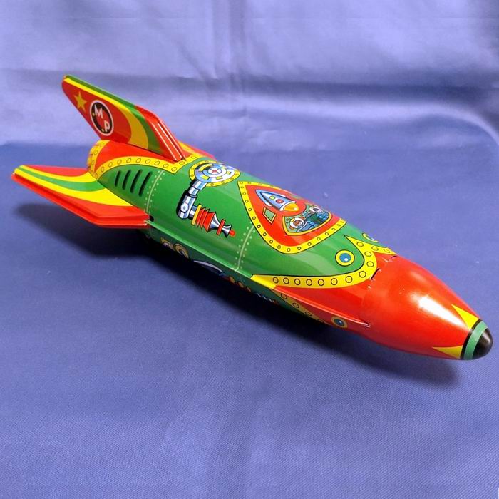 楽天市場】ブリキ製 MP-1 ROCKET フリクションアクション 日本製