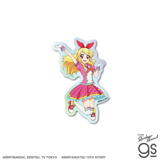 楽天市場】アイカツ！ ホログラムステッカー 星宮いちご アイドル