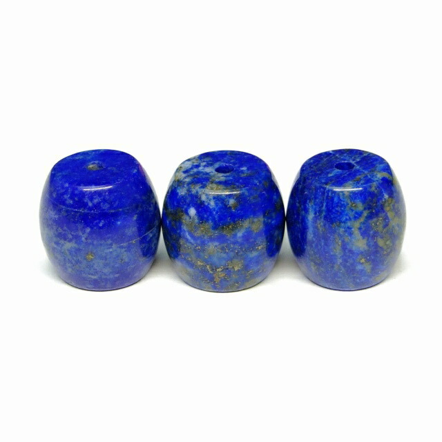 楽天市場】59325 17mm×17mm AA 1粒売り ラピスラズリ 瑠璃石 樽 たる型