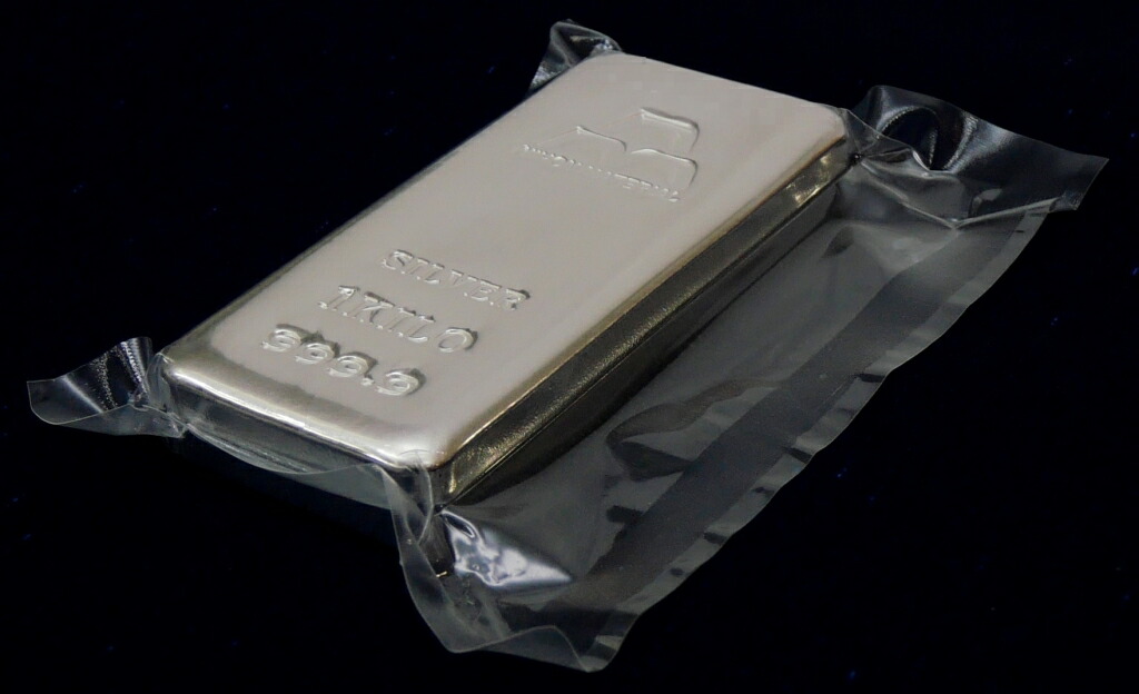 楽天市場】日本マテリアル 純銀 インゴット 1000g(1kg) シルバー/SV999
