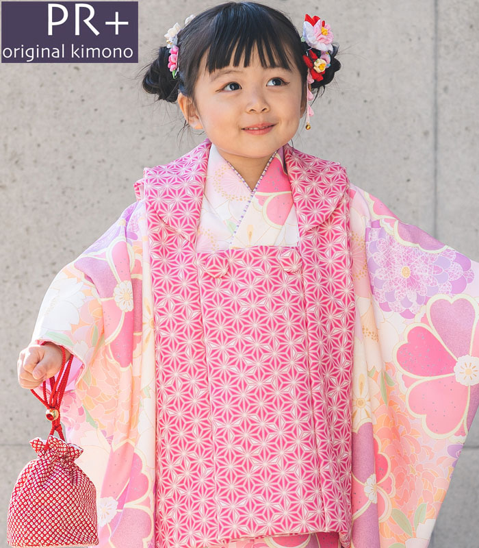 楽天市場】七五三 753 着物 3歳 女の子 被布セット PR＋ ブランド