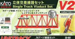カトー 20-861 V2 立体交差線路セット (鉄道模型) 価格比較 - 価格.com