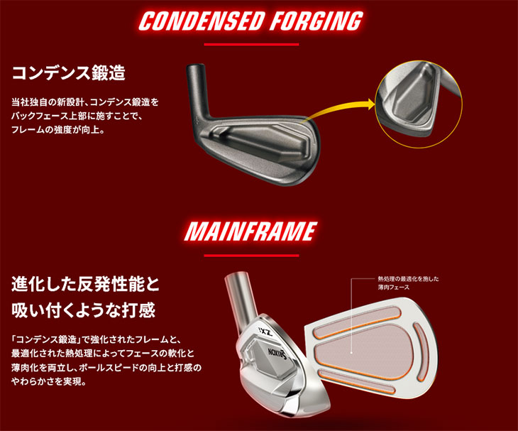 楽天市場】【在庫品即納】SRIXON ZXi5 アイアン4本セット(7I-PW) 右用