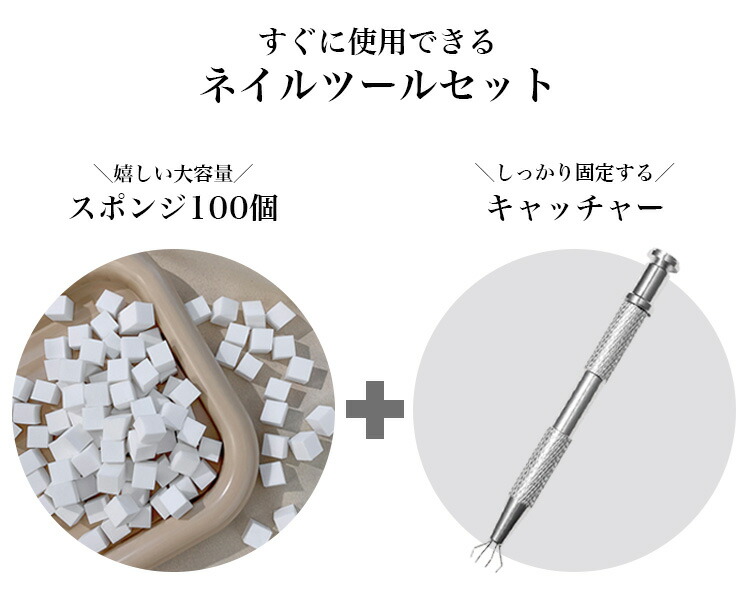楽天市場】ネイルアート グラデーション スポンジセット ステンレス製