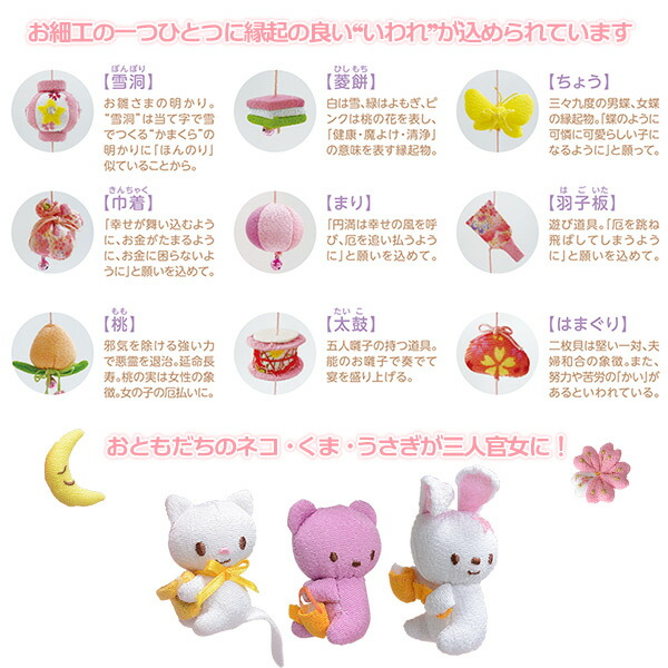 楽天市場】【エントリー最大P4倍＆クーポン有】キキ＆ララ つるし雛