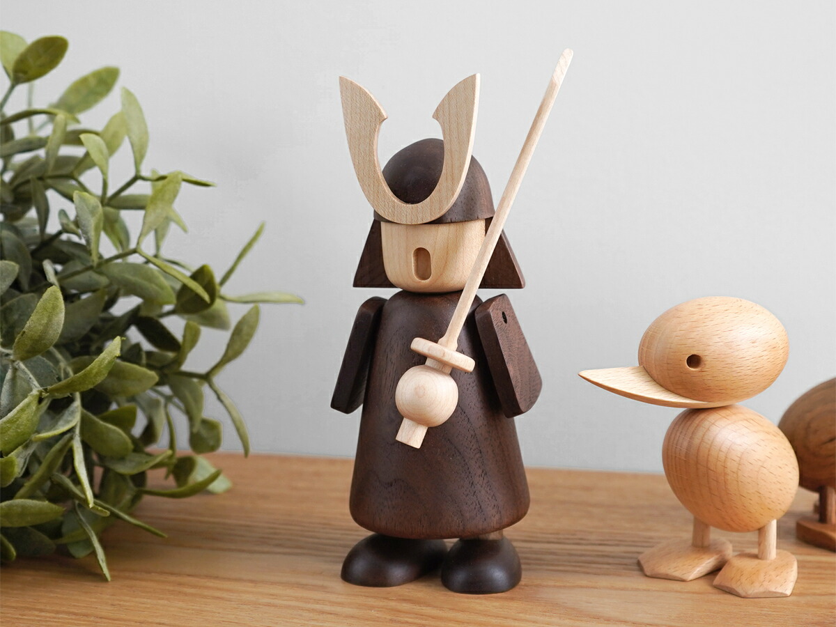 楽天市場】Wooden warrior 武者人形 五月人形 オブジェ インテリア