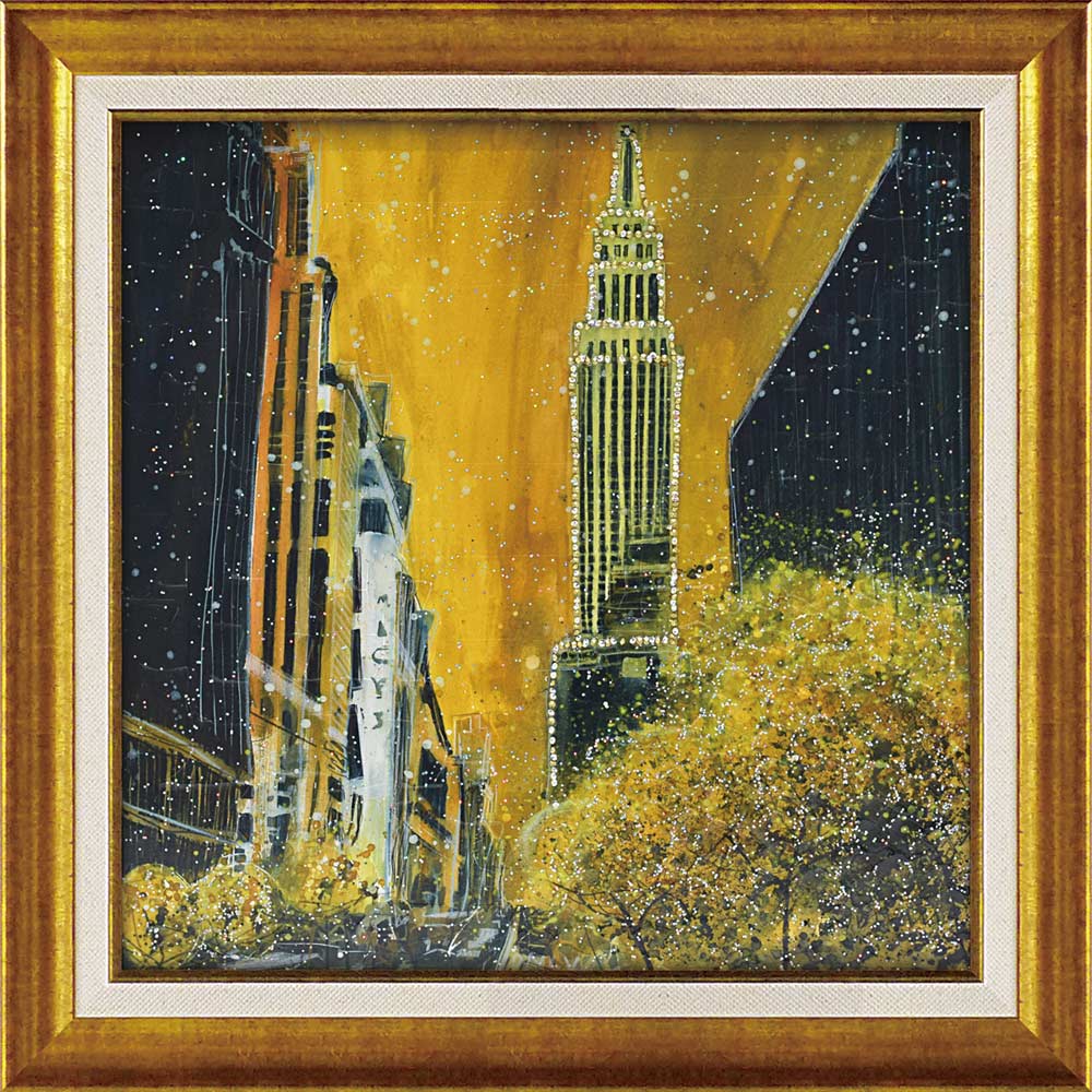 楽天市場】絵画 スーザン ブラウン エンパイア ステート ビル