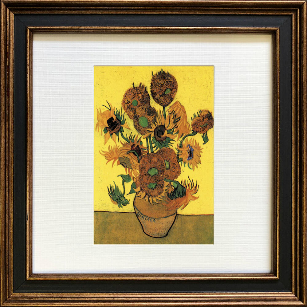楽天市場】名画アートフレーム ゆうパケット ゴッホ ひまわり(Gogh